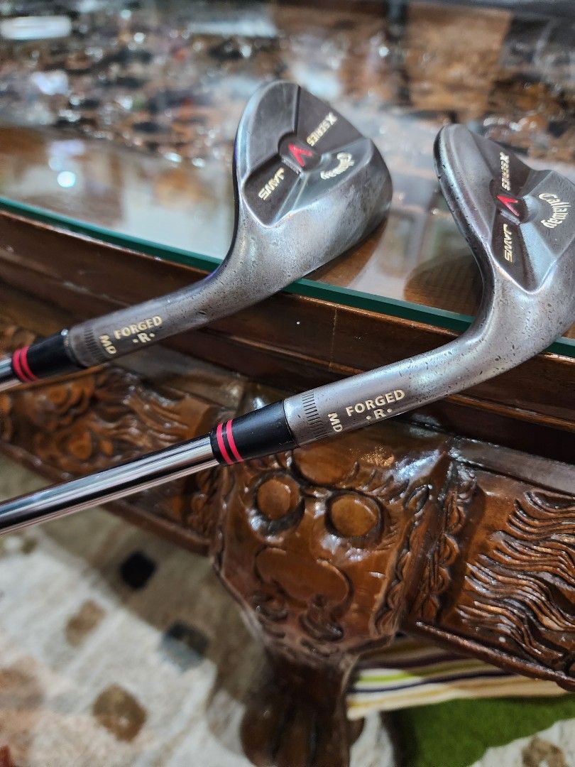 Golf Callaway Wedge (Category: Golf) located in Paranaque City. Submitted by manilagolfmarket (Listing ID 1418735609, Image 3). Description: For Sale Callaway Wedge *Callaway X Sereies Jaws 52° & 58° NS Pro stiff flex. Take both for only 6.8k pick up Bf Paranaque free shipping within MM..