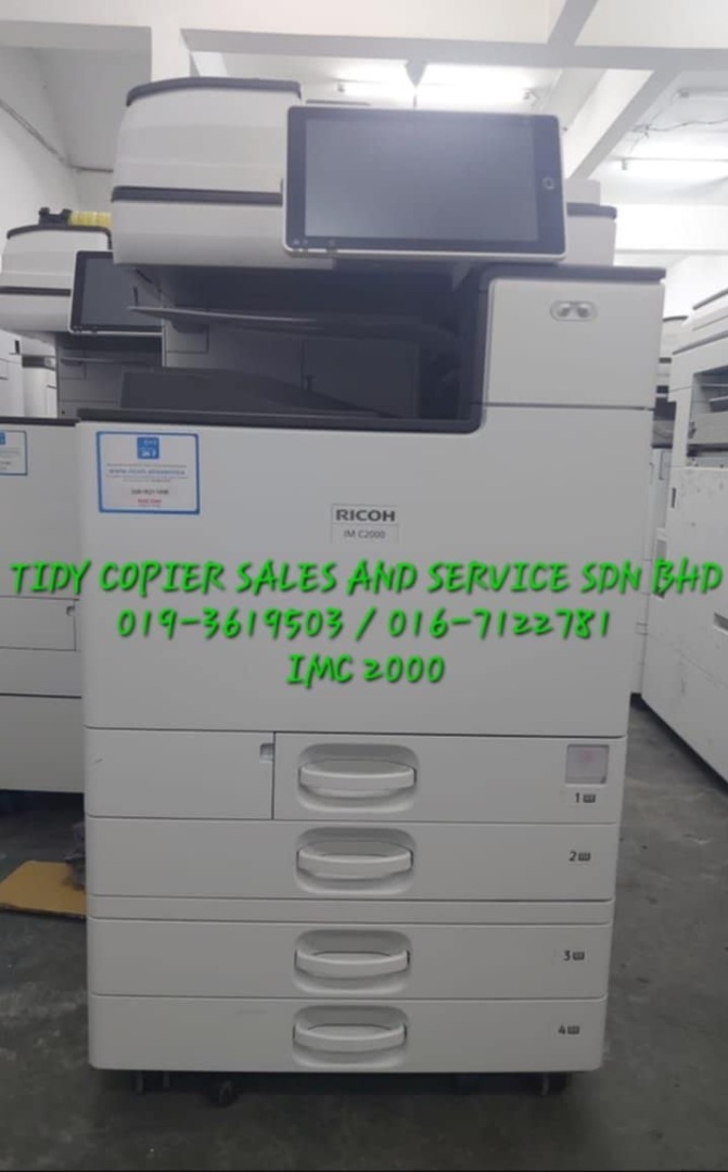 High Volume Copier for Campus! IMC2000, Computers & Tech, Printers ...