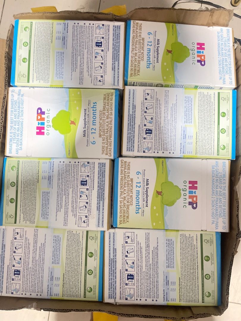 Hipp Organic 6-12 (Category: Breastfeeding & Bottle Feeding) located in Manila. Submitted by butterfly623 (Listing ID 1418637051, Image 2). Description: 11pcs available Open for take all.