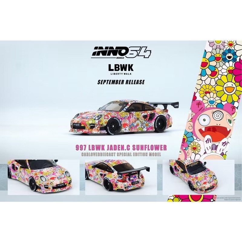 イノモデル 1/64 inno 997 LBWK カイカイキキ 村上隆 希少 イノモデル