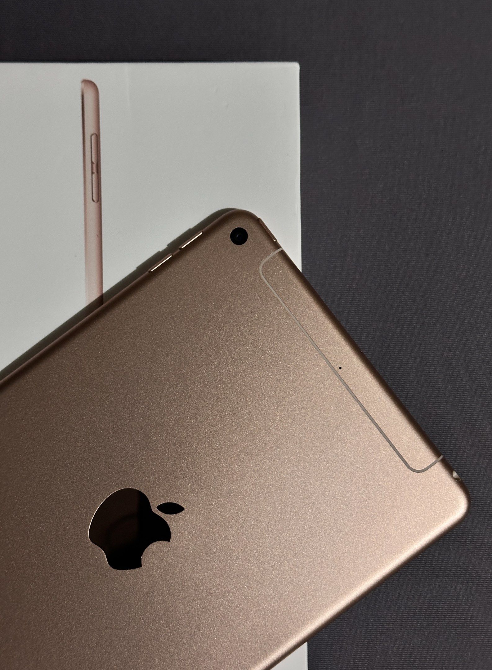 iPad Mini 5th Gen Cellular (Category: iPad) located in Makati City. Submitted by dave.msn_gdgt (Listing ID 1418766151, Image 2). Description: 256 GB Cellular Gold With Original Box and Charger No Issue Pull out unit kami na nag unbox for quality check, pwede na rin ma consider as open box unit. bagong bagong talaga. Note: Kindly message me for the design and pictures, kapag hindi ako maka reply means max quota na here at carousel, you can contact