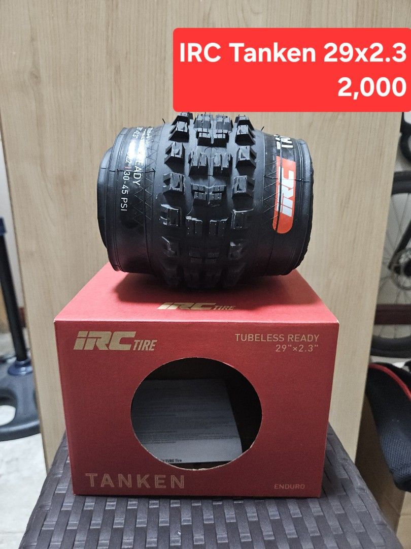 IRC Tanken 29x2.3 Enduro Trail Tire (Category: Bicycles) located in Las Pinas. Submitted by beaverknight15 (Listing ID 1418756940, Image 1). Description: Las piñas pick up or lalamove 1,499 Brand new.