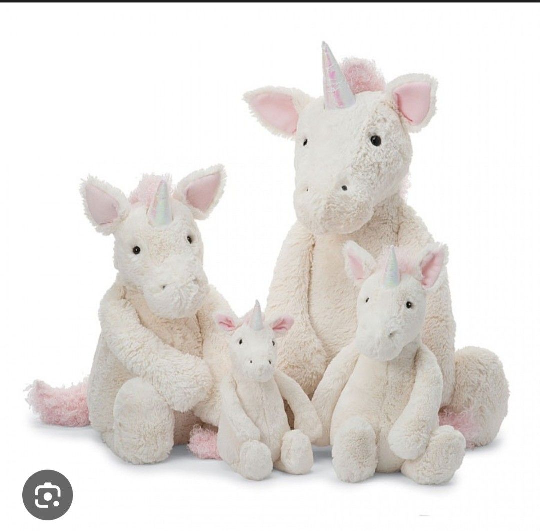 Jellycat Bashful Unicorn Retired Design Hobbies Toys Toys Games jellycat-bashful-unicorn-retired-design-hobbies-toys-toys-games
