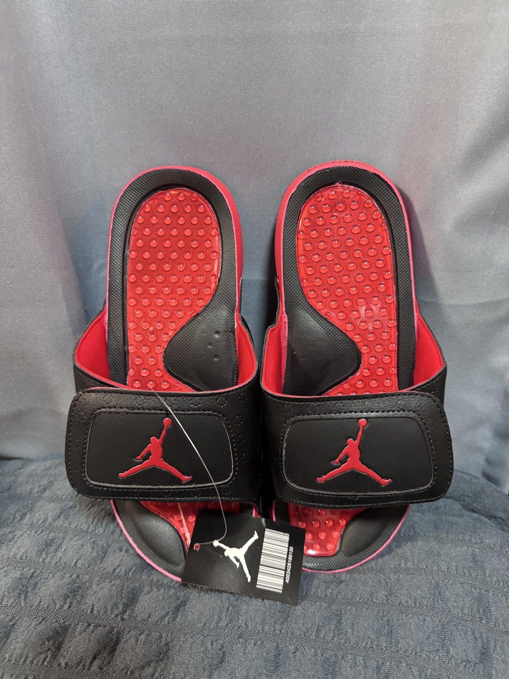 Jordan Hydro 11 Slides (Category: Slippers & Slides) located in Manila. Submitted by ayeechii (Listing ID 1418765585, Image 2). Description: - Jordan Hydro 11 slides - Comfortable design - Cushioned footbed - Iconic Jordan branding - Available in multiple colors - Perfect for casual wear - Ideal for post-workout recovery - Secure and comfortable fit available onhand brandnew jordan hydro 11 premium top grade quality complete package comes with ta