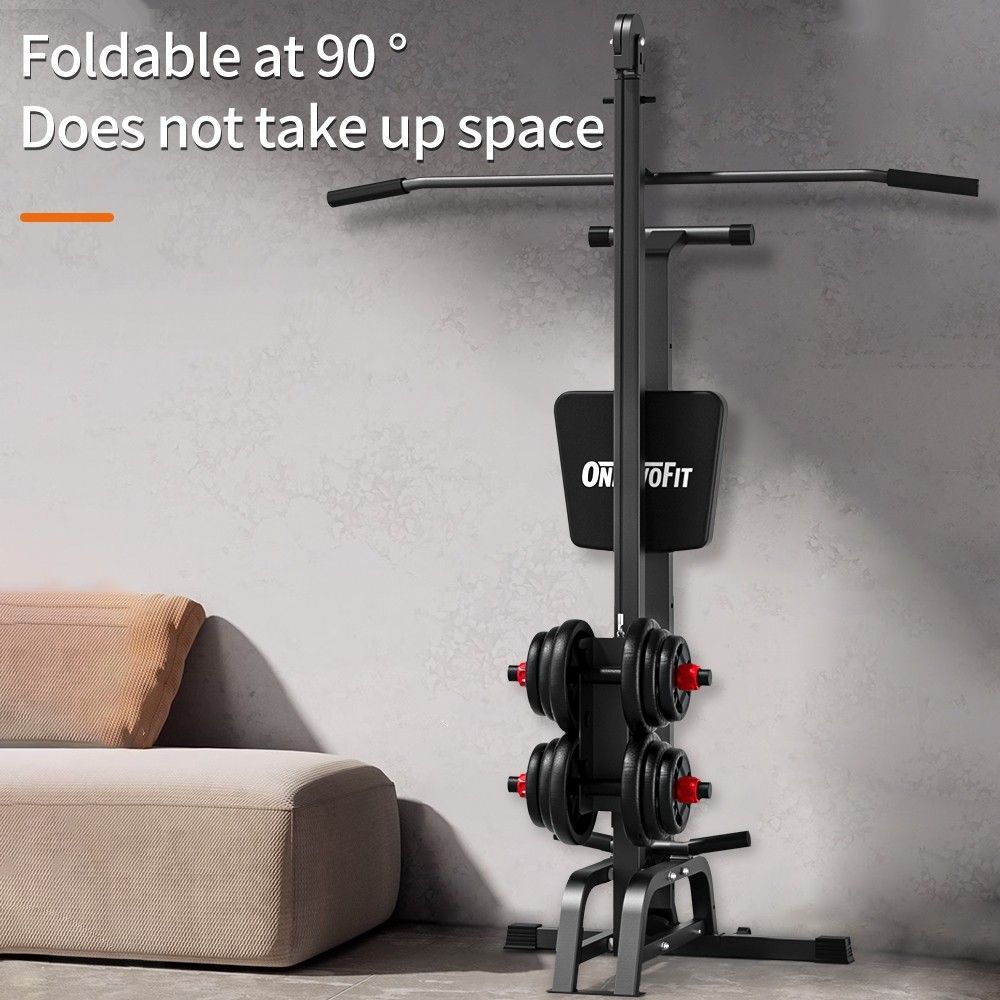 Lat Pull Down with Rowing Machine (not onetwofit brand) same model ASSEMBLED READY TO USE (Category: Cardio & Fitness Machines) located in Manila. Submitted by rikkfitt (Listing ID 1418747258, Image 3). Description: Lat pull down with Rowing machine Workout your, back, triceps, shoulders, abs. Short dumbell bar, long bar and weights not included. Short bar for rowing and triceps extension is included..
