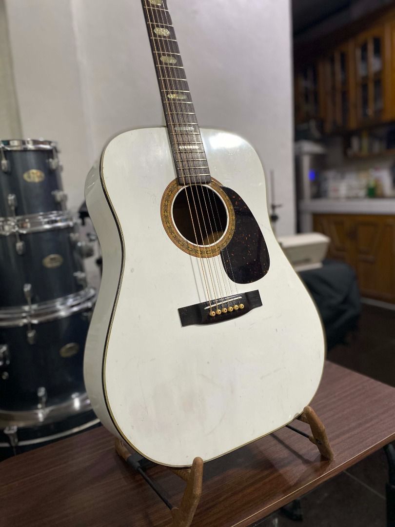 Morales Vintage Acoustic Guitars (Category: Musical Instruments) located in Manila. Submitted by ninraninra (Listing ID 1418621599, Image 3). Description: FOR SALE! Please Read Location: Tondo, Manila <> Morales Vintage Acoustic Guitars 6.5K ₱6,500 Vintage year 1970s Made in Japan Great vintage sound! Unknown model With Pearl fretboard inlay (D45 style) Minor wear & tear Guitar only <> Call/TXT:0927-463-3609 Mode of payment: GCash, BDO Cash upon 