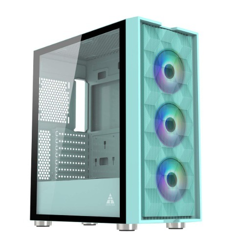 new pc casing with aio atx matx golden field, Computers & Tech, Parts ...