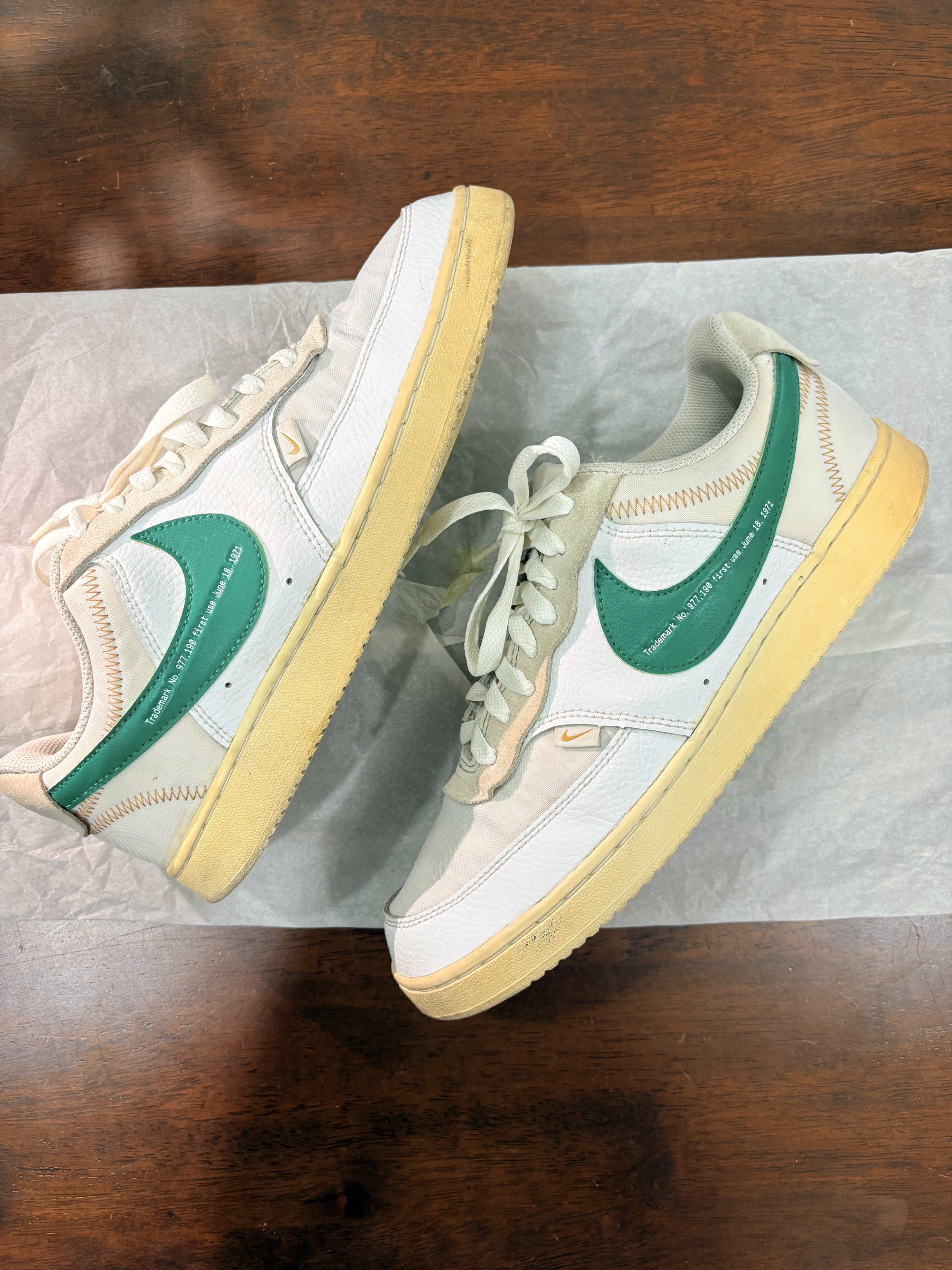 Nike Court Vision Low Premium 50th Anniversary Men #39 s Fashion Footwear
