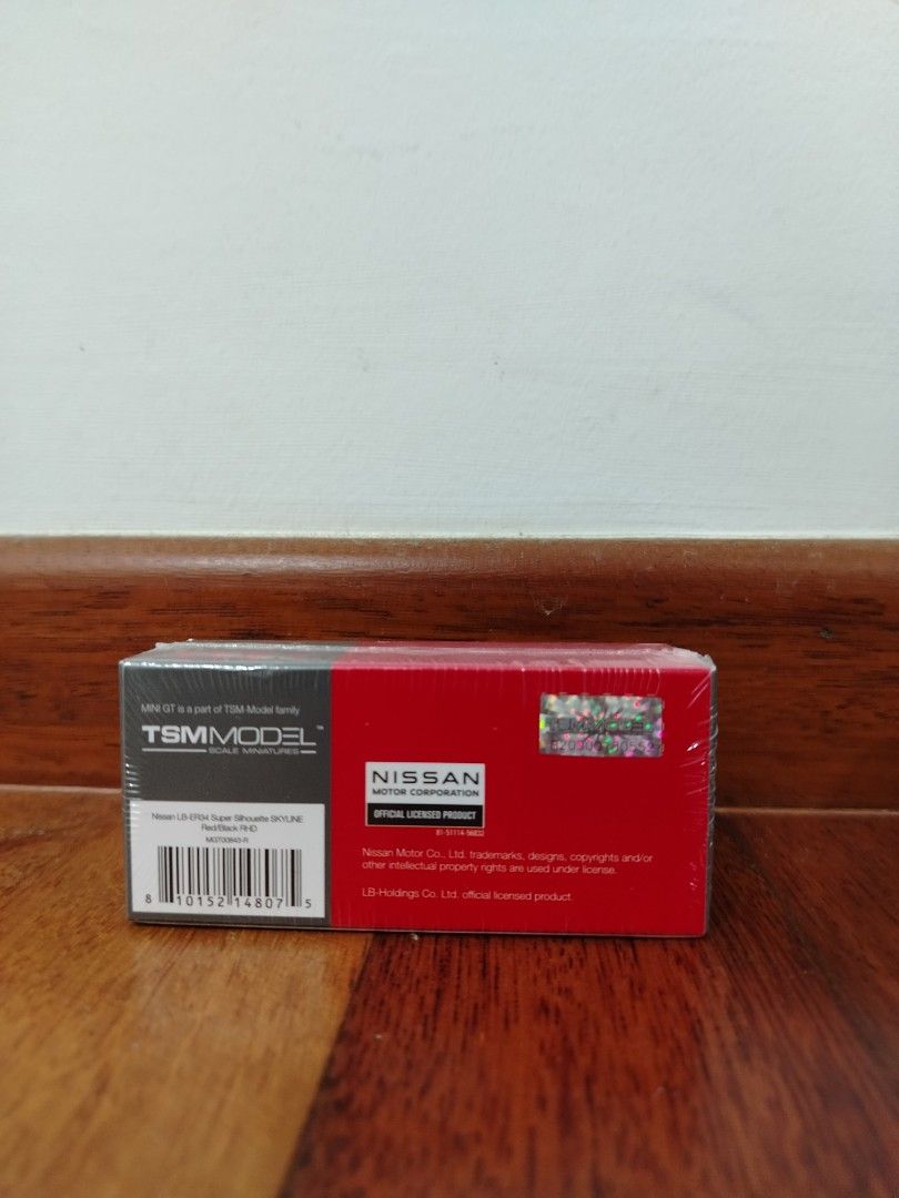Nissan LB-ER34 Super Silhouette SKYLINE RED/Black (Signed by LBWK Toshi ...