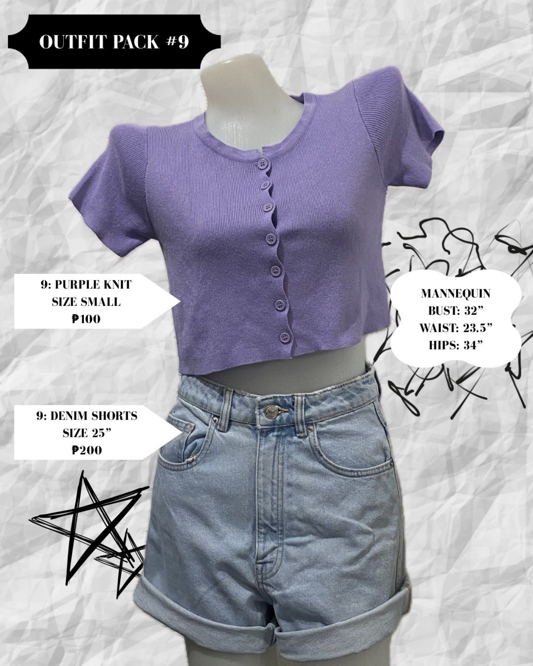 OOTD: Outfit Packs #4-#5, #9-#11 (Small - Medium) (Category: Sets or Coordinates) located in Manila. Submitted by anneeem (Listing ID 1418654221, Image 3). Description: Hi! Location is North Caloocan. Payment first via GCash, then shipping can be via lalamove or J&T.😊 OOTD #5: 2-in-1 Coquette Top ❌SOLD❌ OOTD #11: Cover Top and Inner Tube ❌SOLD❌.