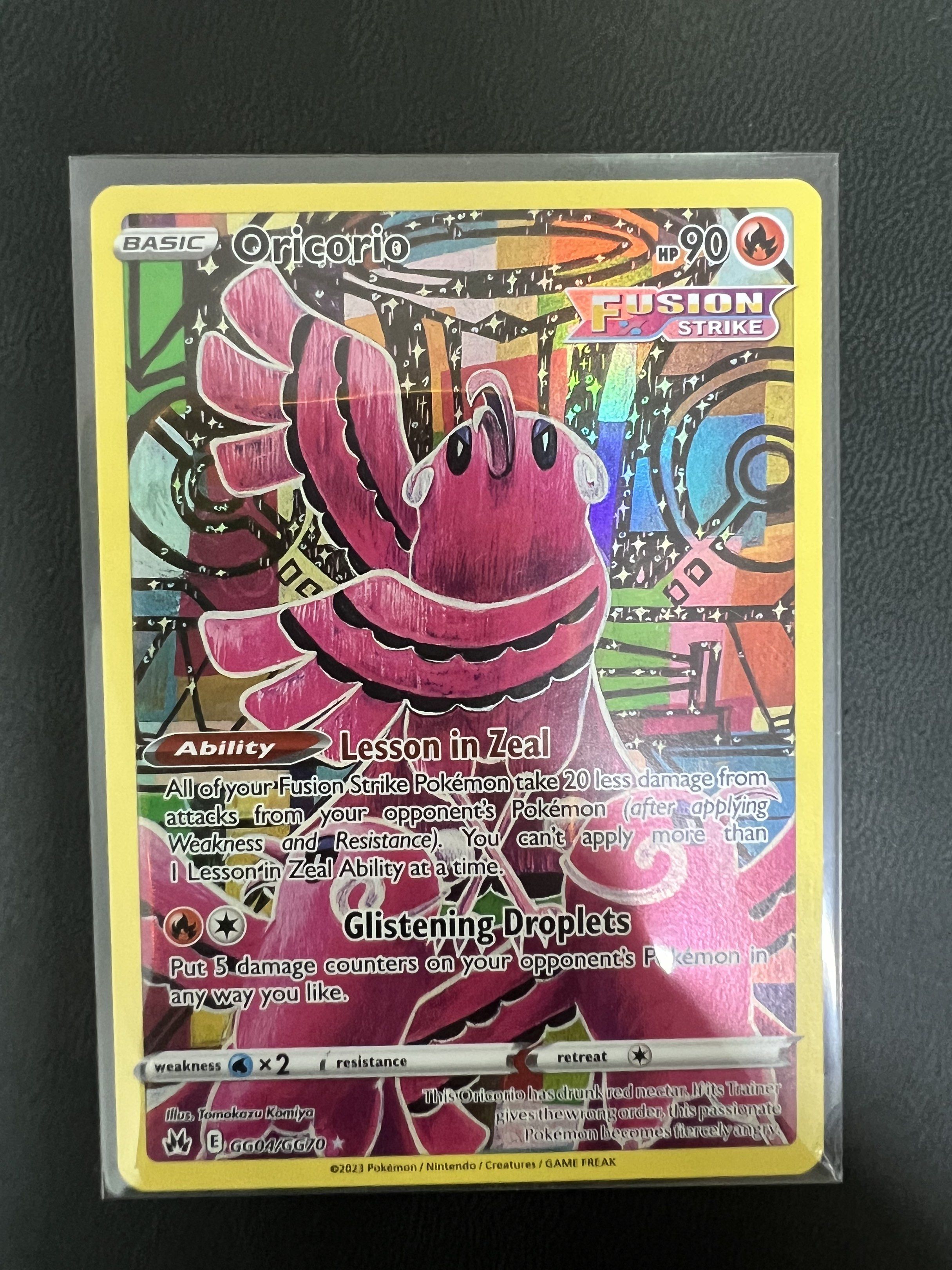 Oricorio Fusion Strike Pokemon Card, Hobbies & Toys, Toys & Games on ...