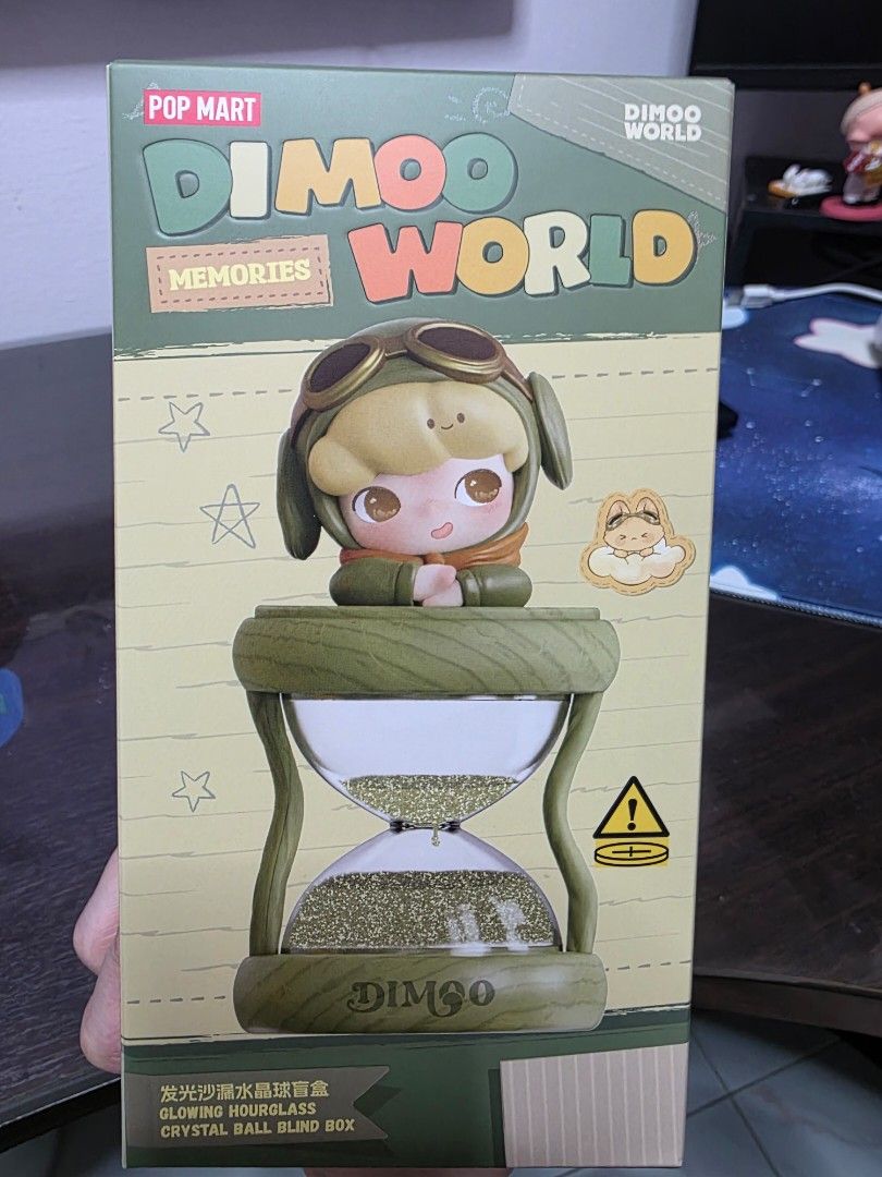 PopMart Dimoo Memories We Hold Series Glowing Hourglass - Cosmic Dream ...