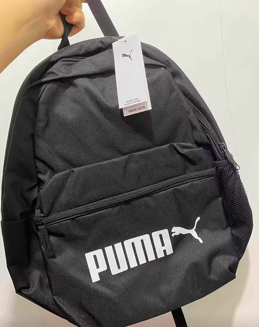 Puma Backpack (Preloved) (Category: Backpacks) located in Caloocan City. Submitted by ms.green26 (Listing ID 1418642158, Image 1). Description: Original Puma Backpack [Preloved] ✅RFS: hindi pa nagagamit/Need fund ✅MOP: Gcash/Cash ✅MOD: pick up only via lalamove/grab (same day delivery, SF c/o buyer) if COD via lalamove add 50 on top of shipping fee ✅Location: Bagong Silang Caloocan.