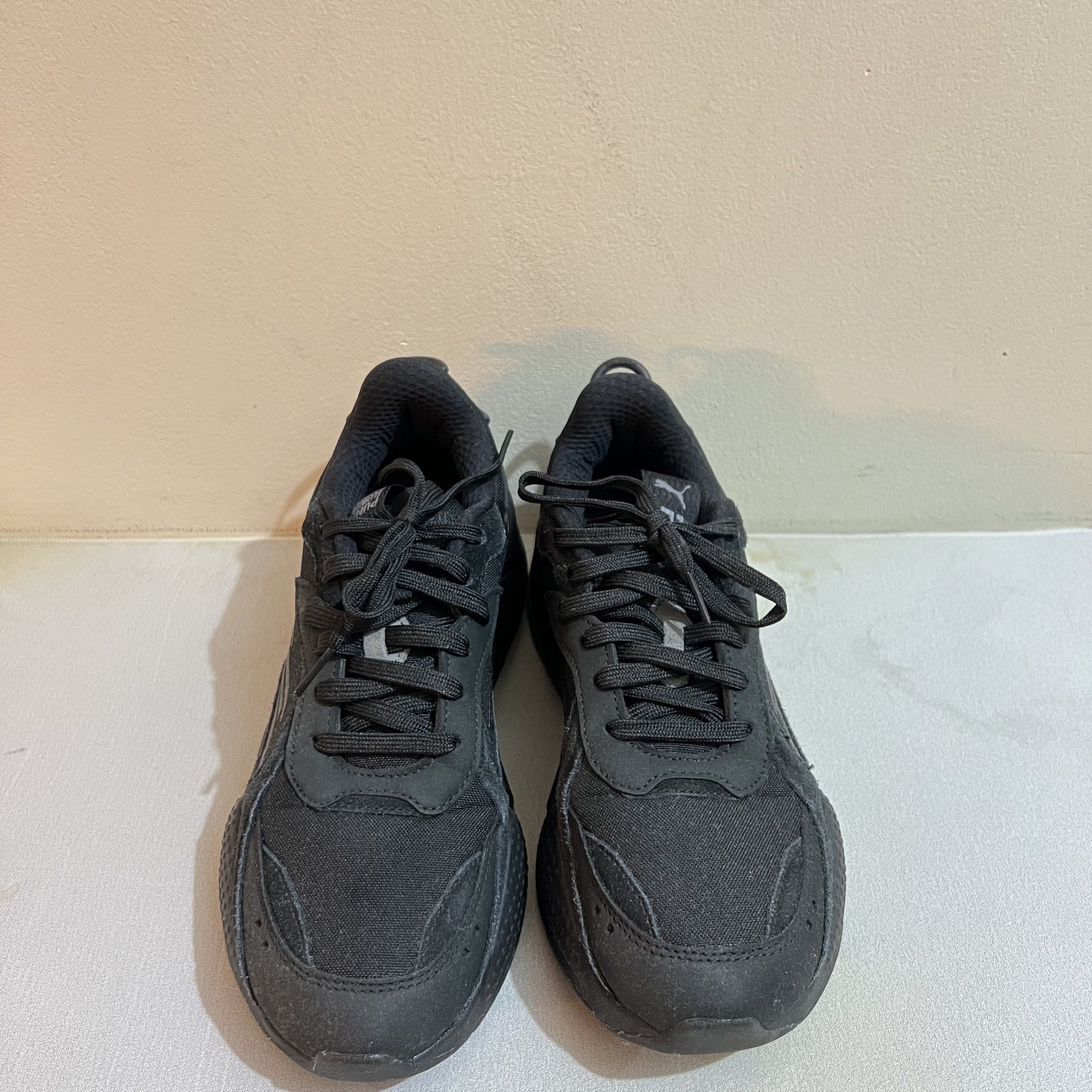 Puma RS-X Running System Black Sneakers (Category: Sneakers) located in Manila. Submitted by kxneg (Listing ID 1418696106, Image 2). Description: Puma RS-X Sneakers Black Colour-Way. RFS: Moving out.