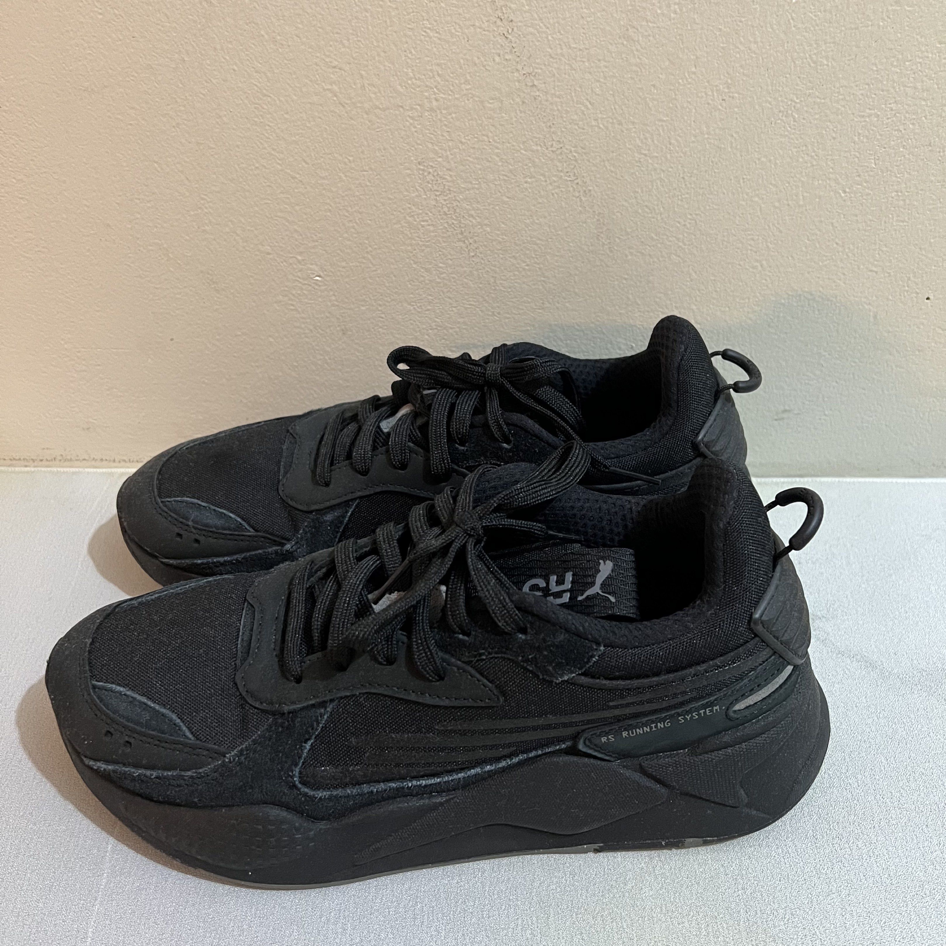 Puma RS-X Running System Black Sneakers (Category: Sneakers) located in Manila. Submitted by kxneg (Listing ID 1418696106, Image 3). Description: Puma RS-X Sneakers Black Colour-Way. RFS: Moving out.