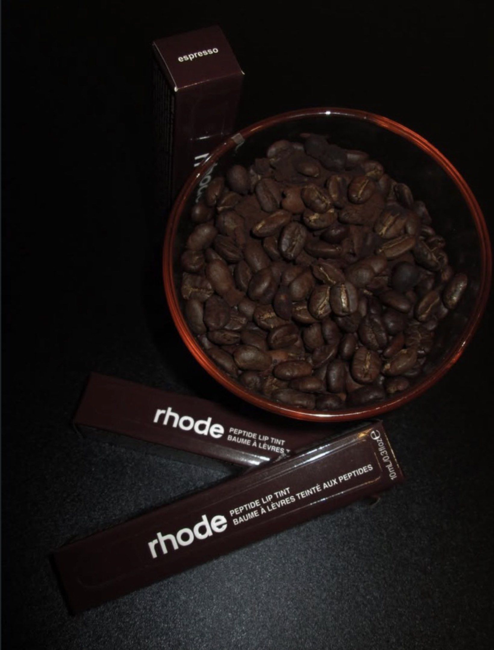 Rhode Peptide Lip Tint - Espresso (Category: Makeup) located in Manila. Submitted by ellie_billy (Listing ID 1418686883, Image 1). Description: authentic .