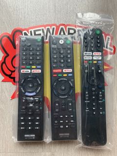 Remote Controllers (Starhub Remote, New Media Solutions Remote, Sony TV ...