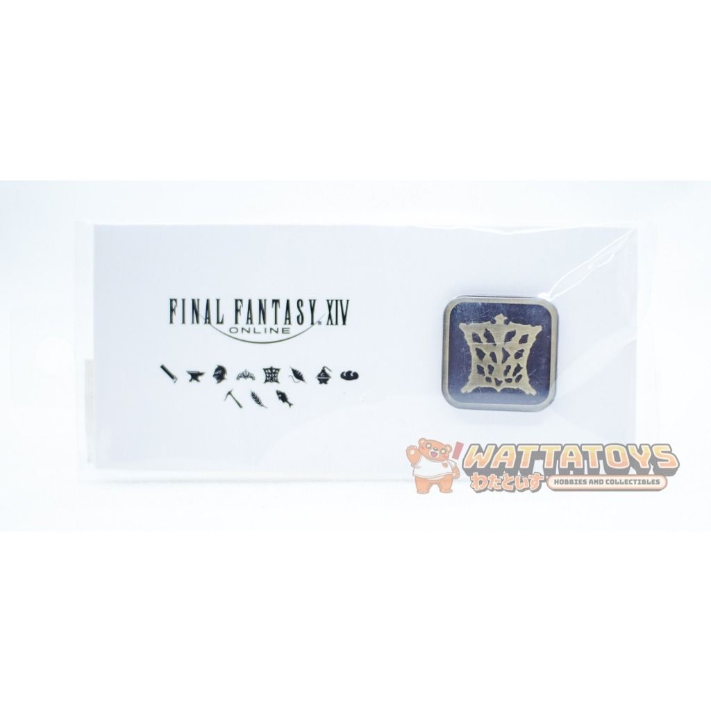 SQUARE ENIX Final Fantasy XIV Class Icon Pin <Leatherworker> (Category: PlayStation) located in Caloocan City. Submitted by wattatoys (Listing ID 1418640349, Image 1). Description: --100% Authentic --Actual photo of the item --Wattatoys is not liable for any delays / damage to the item incurred during shipping. Please raise all concerns to the respective courier. Payment option: Bank transfer, Money remittance (LBC/CEBUANA/PALAWAN), Gcash Deliver