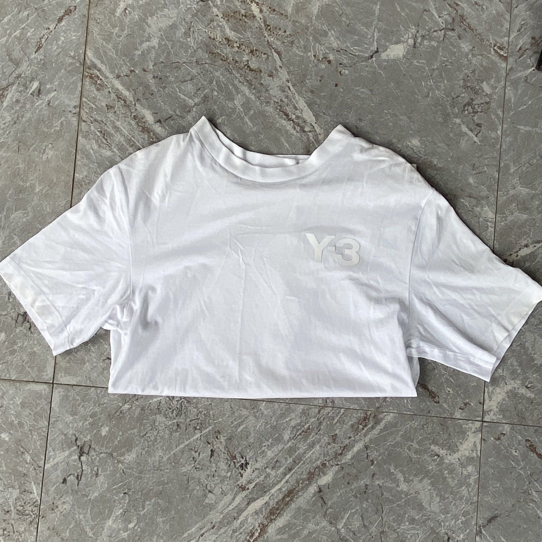 Y3 adidas | Yohji Yamamoto White Shirt (Category: Shirts) located in Batangas. Submitted by dae.clutter (Listing ID 1418629955, Image 1). Description: Y3 White Shirt Needs Wash XS/TP Approximate Measurements (Women’s): Chest 31-33 inches / 74-84 cm; Waist 25-27 inches / 64-69 cm. Approximate Measurements (Men’s/Unisex): Width (Pit-to-Pit) approx 18 inches / 45-46 cm; Length approx 25-27 inches. 520 + sf .