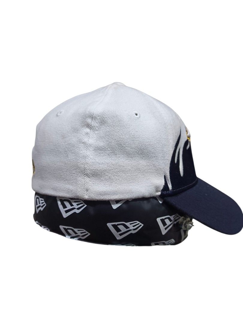 Zephyr Nashville Predators Cap (Category: Caps & Hats) located in General Santos City (Dadiangas). Submitted by _jackeith (Listing ID 1418743421, Image 2). Description: -Cap features the Nashville Predators logo on the front. -It has a white crown with navy blue accents and a navy blue brim. -The cap is a Zephyr brand, size M/L. The interior has the Zephyr and NHL logos. -The cap has a structured fit. -Size (S-M) .