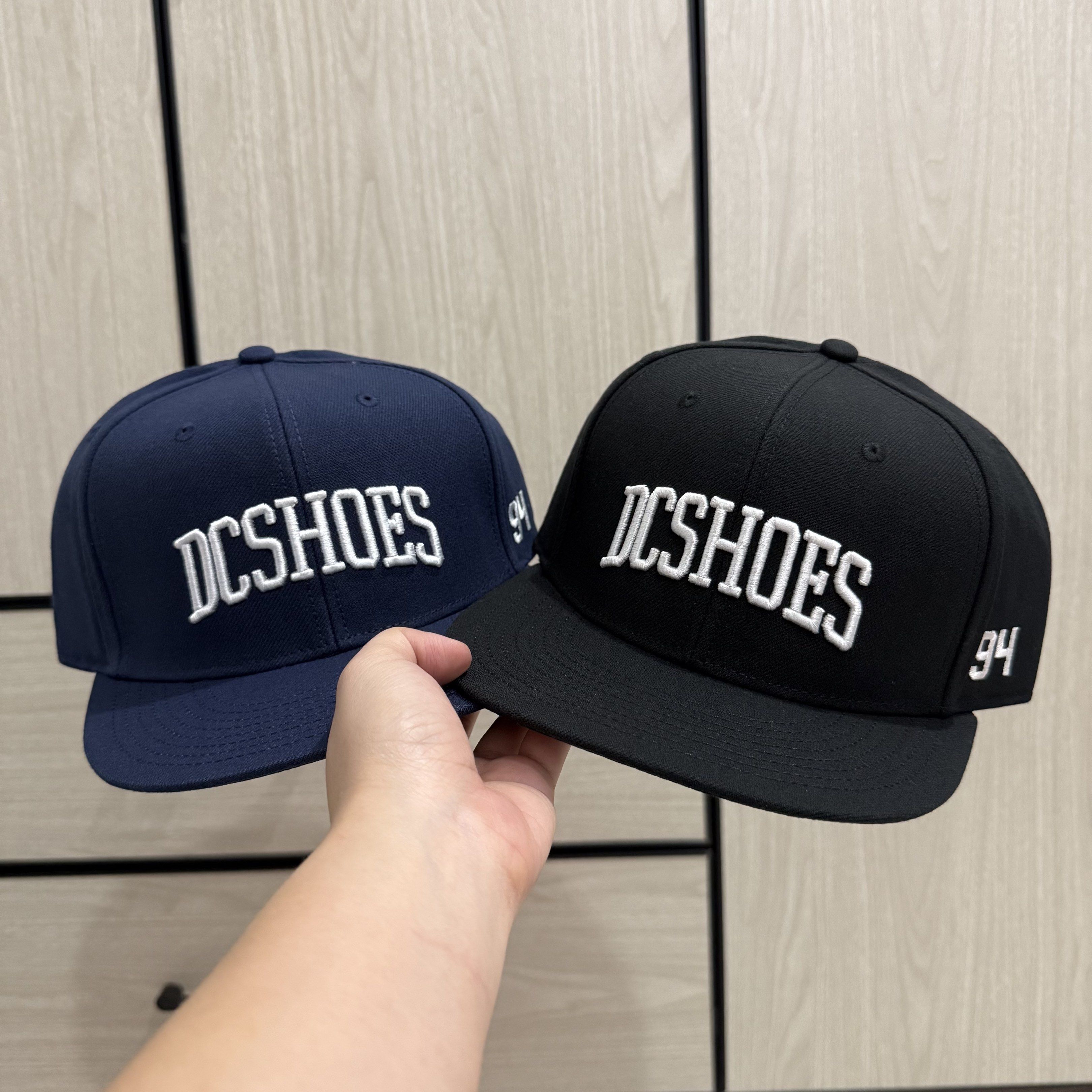 50% BELOW SRP ‼️ DC SEMI PRO SNAPBACK (Category: Caps & Hats) located in Manila. Submitted by snwdrp2020 (Listing ID 1418812582, Image 1). Description: DC SEMI PRO SNAPBACK CAPS FOR SALE ‼️ Actual pics posted ♨️ Original / Legit ♨️ Brandnew with tags. No issue ♨️ Super Below SRP ♨️ ₱ 995 only each ✨✨✨ FIXED PRICE. (SRP: ₱ 2,290 ❌❌❌) Available Colors: Black & Blue 📌 Makati / BGC ⚠️ Shipping fee is shouldered by the buyer ⚠️ Proof of transactions?