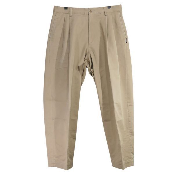 極新二手Neighborhood two tuck pants 卡其色232SPNH PTM02 S, 他的