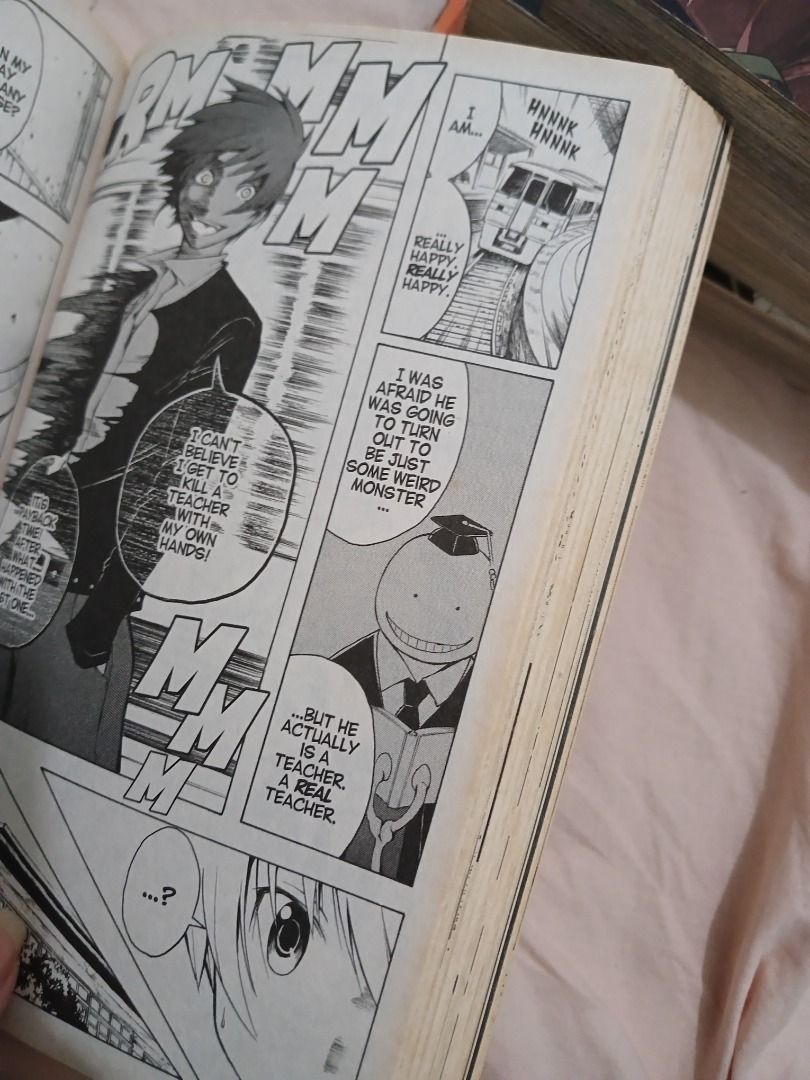 Assassination Classroom Volume 1 (Category: Comics & Manga) located in Caloocan City. Submitted by 11declutter_master11 (Listing ID 1418888074, Image 3). Description: Assassination Classroom Volume 1 manga by Yusei Matsui. - pages are slightly yellowed at the edges - original price 569.
