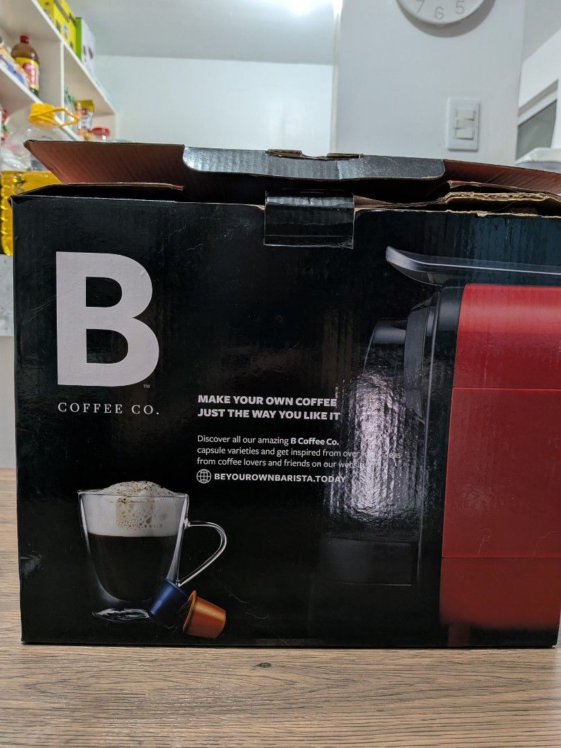 B Coffee Co (The Freshman) (Category: Coffee & Tea Tableware) located in General Trias. Submitted by pepperbits (Listing ID 1418843262, Image 2). Description: - No hidden issues - 100% working condition - Includes the original water tank and drip tray Reason for Selling: Upgraded to a larger machine.