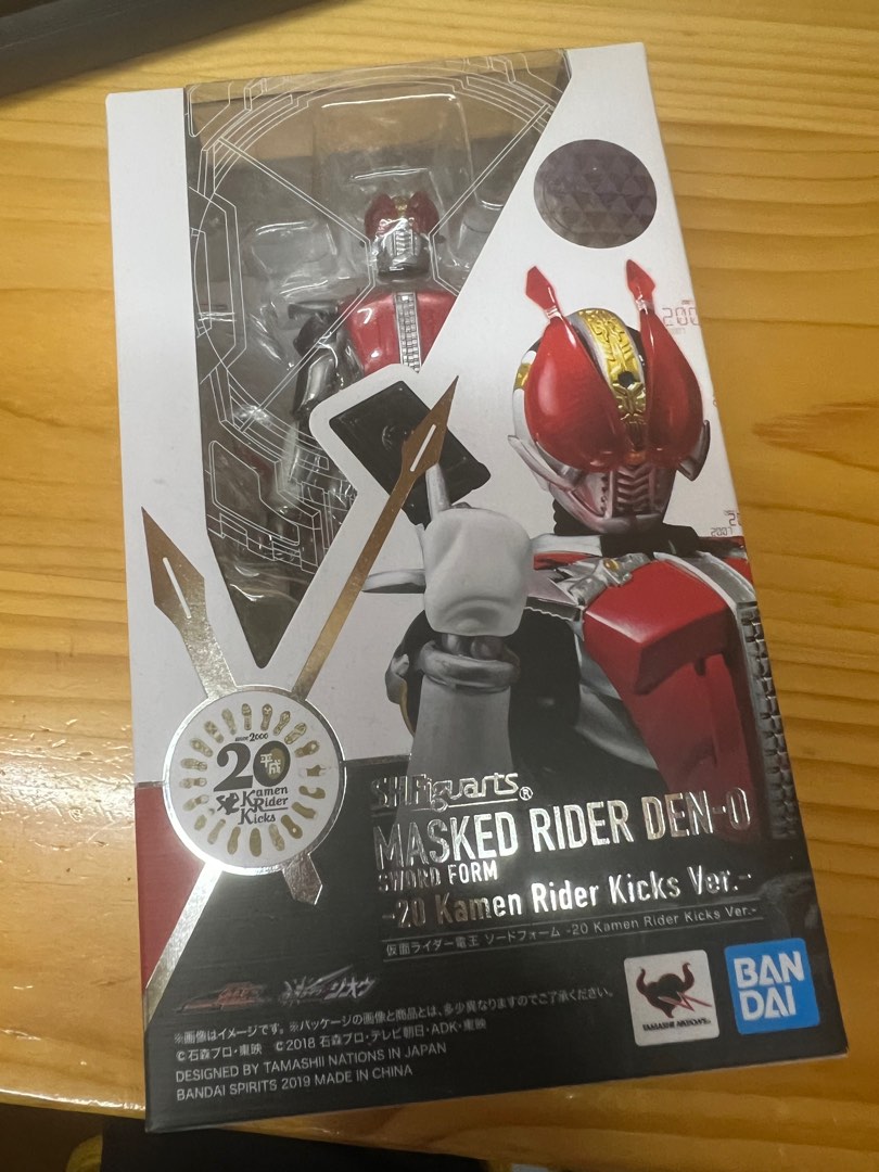 Bandai s.h.figuarts 假面騎士電王 Sword Form 20 Kamen Rider Kicks Ver., 興趣及遊戲 ...