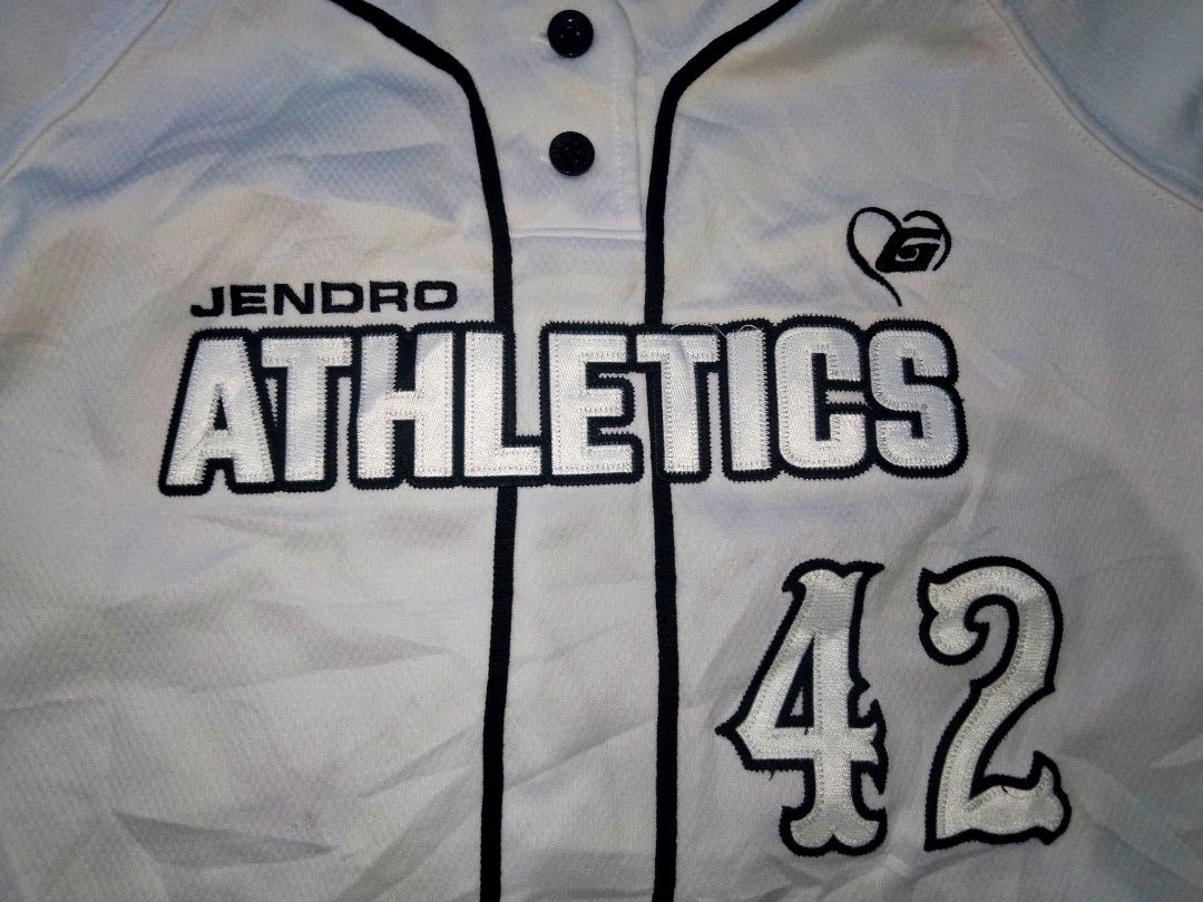 Baseball Jersey for her (Category: Activewear) located in Pila. Submitted by franklinsanity (Listing ID 1418837444, Image 3). Description: Dimes: Length - 27" width - 19" issue: may konting himulmol s likod ng neckline dm if interested.