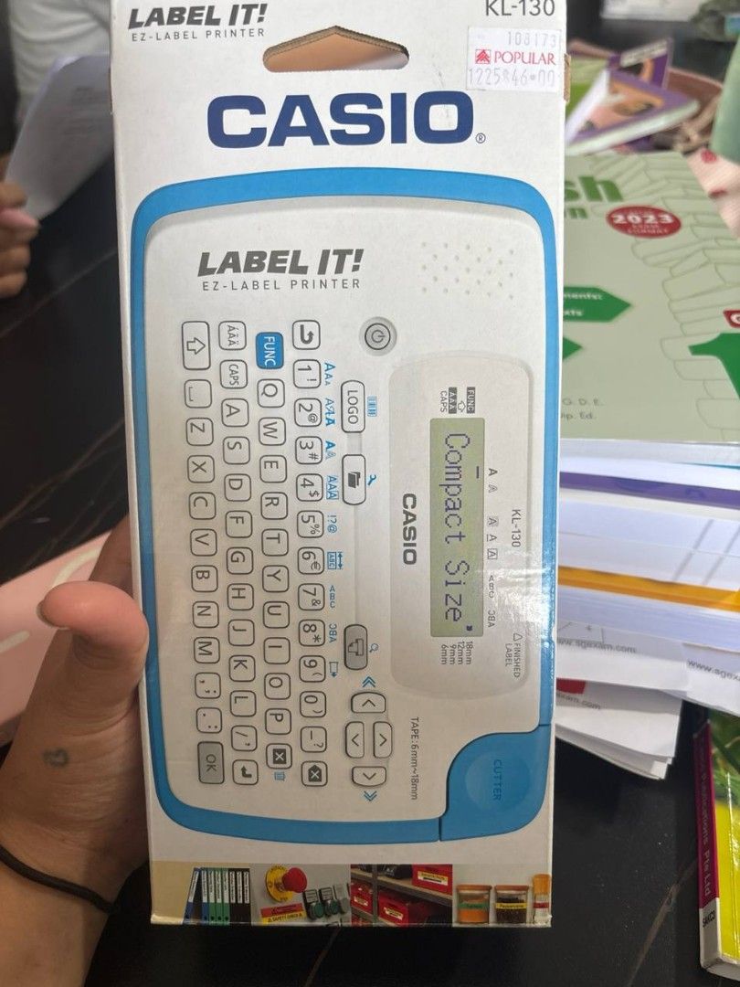 BNIB Casio Label It! EZ-Label Printer KL-130443568496480757760