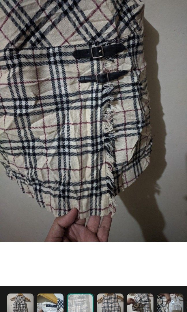 Burberry plaid infant dress (Category: Babies & Kids Fashion) located in Davao. Submitted by fafacedie (Listing ID 1418942157, Image 3). Description: repriced 250+sf firm Infant burberry plaid dress 1-2 yata. W12 L16 Excellent condition no issue.