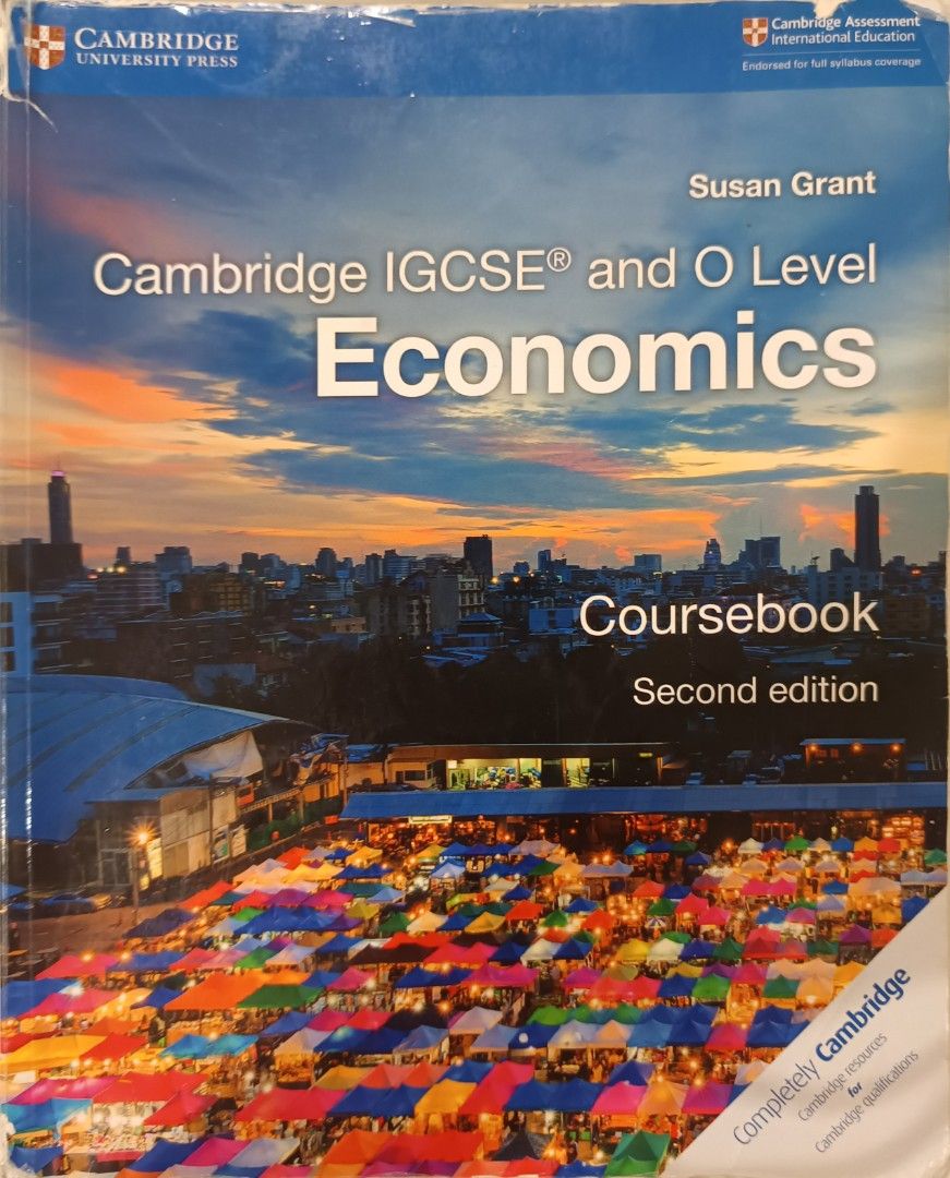 Cambridge IGCSE and O Level Economics Coursebook, Hobbies & Toys, Books ...