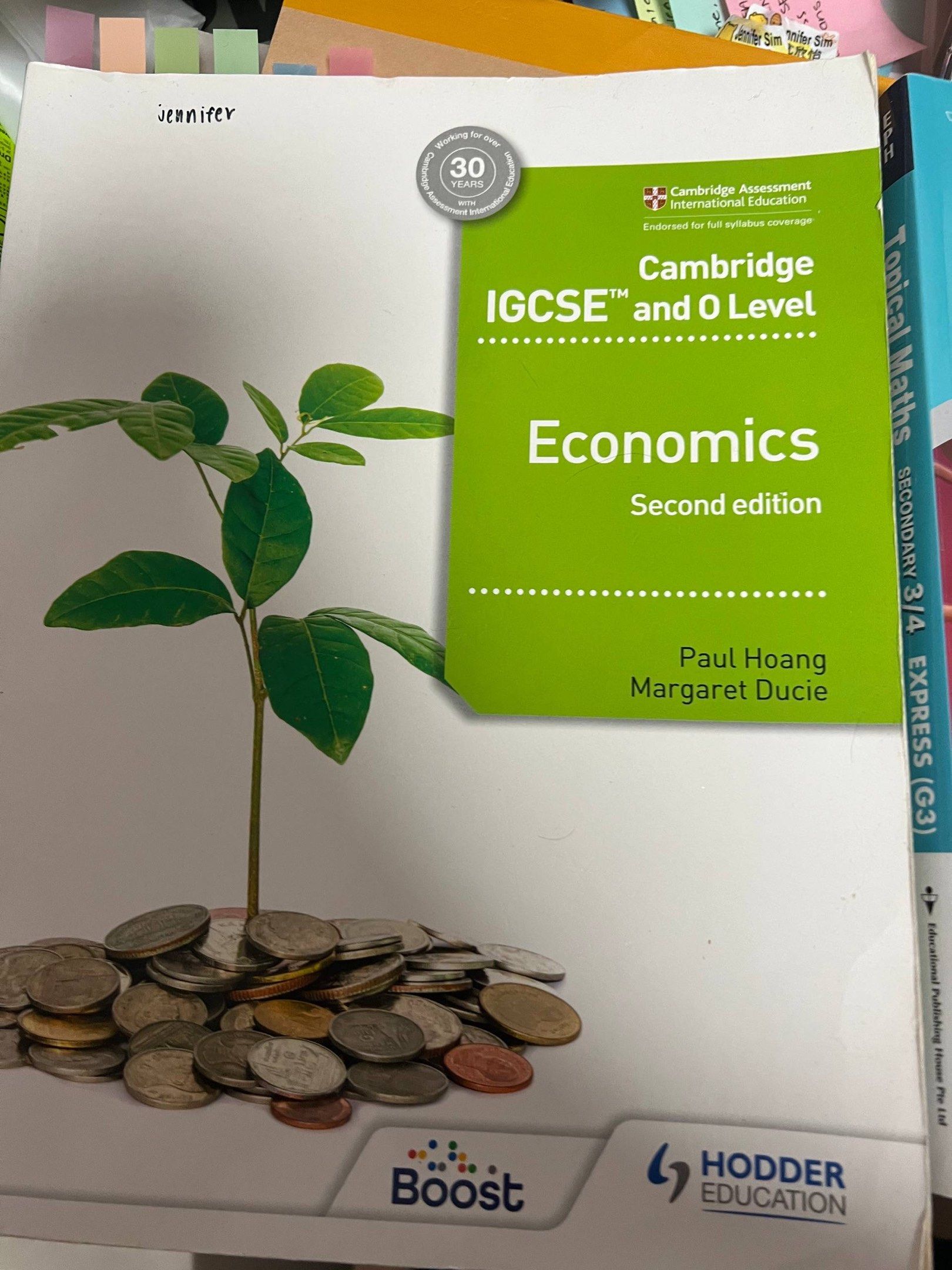 Cambridge IGCSE and O Level Economics Textbook, Hobbies & Toys, Books ...