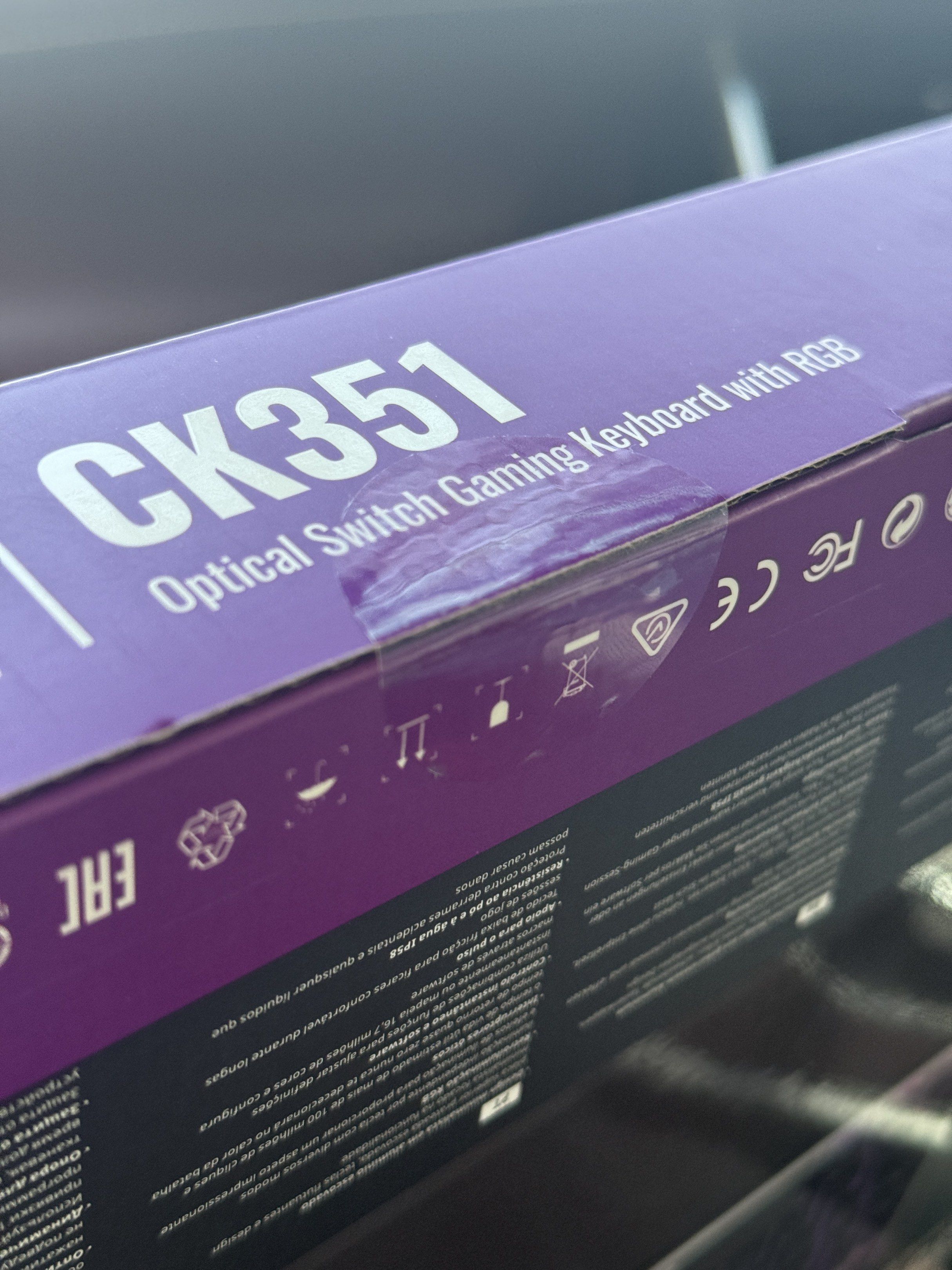 Cooler Master CK351 RGB Keyboard (Tactile)442882636445788163