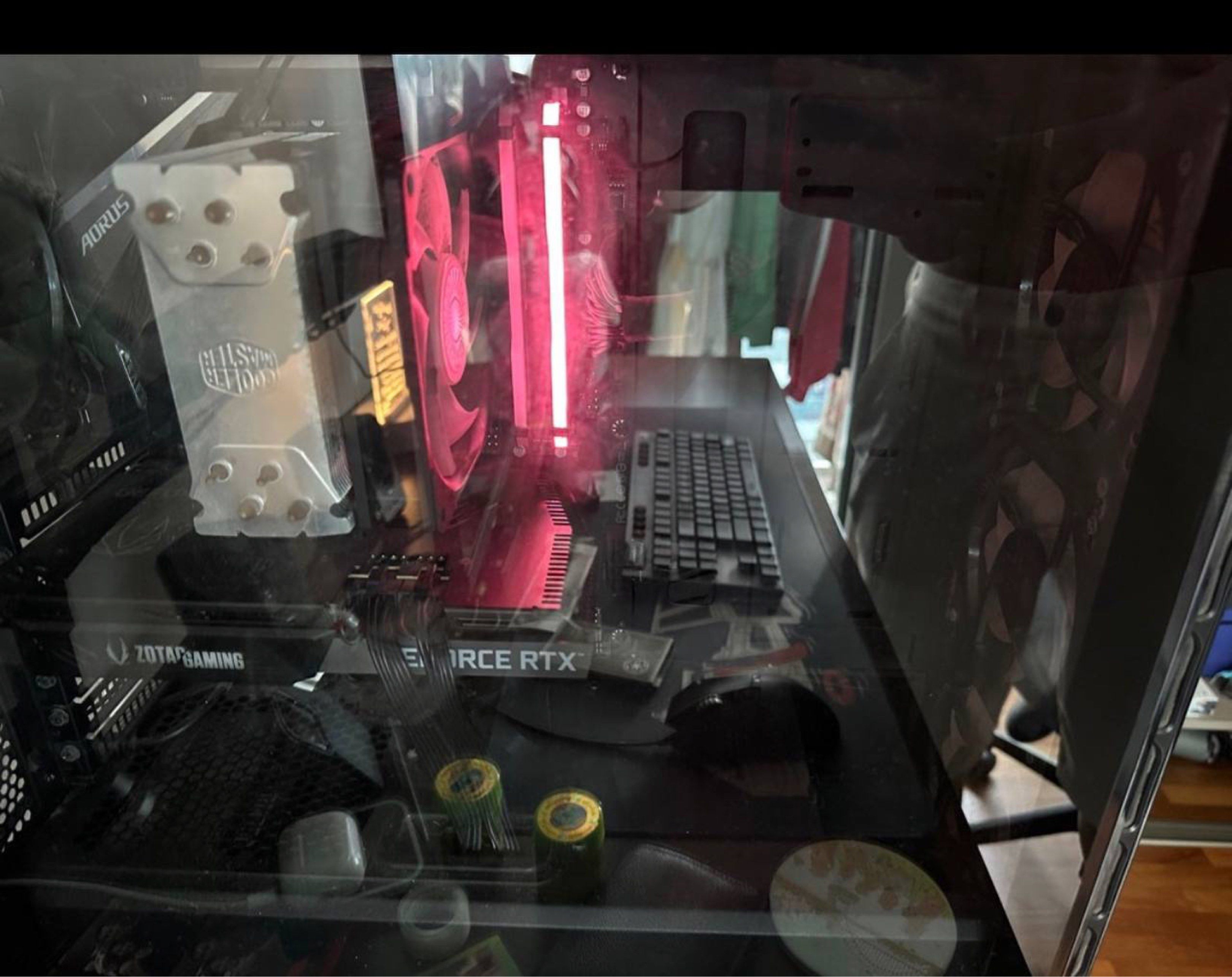 Cooler Master PC Case with RTX Graphics Card65561097422722112