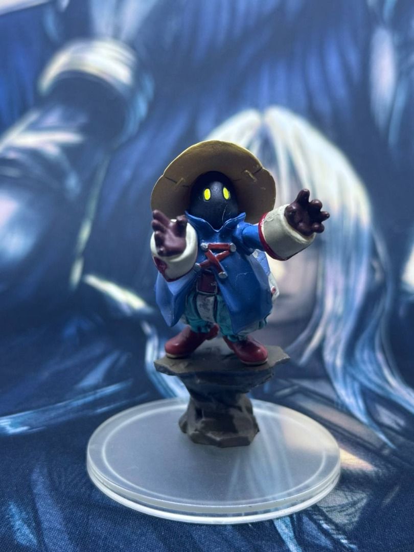 Final Fantasy IX Mini Figures Set (Category: Figurines & Statues) located in Manila. Submitted by newgametechph (Listing ID 1418827770, Image 3). Description: - Final Fantasy IX mini figures - Includes the ff: - Trading Arts Zidane - Trading Arts Vivi - Trading Arts Mini Vivi - Coke Figure Freya - Ideal for Final Fantasy 9 fans and collectors Payment 1st via Gcash or BPI then Lalamove/LBC Meet ups at Robinsons Manila during Weekends Imus area dur