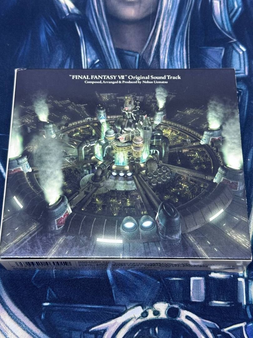 Final Fantasy VII Original Soundtrack (Category: CDs & DVDs) located in Manila. Submitted by newgametechph (Listing ID 1418821881, Image 1). Description: Original soundtrack for Final Fantasy VII. Includes 4 CDs and a booklet with character illustrations. Features music composed, arranged, and produced by Nobuo Uematsu. Published by Square Enix. The CD case and booklet are included. Payment 1st via Gcash or BPI then Lalamove/LBC Meet ups at Robin