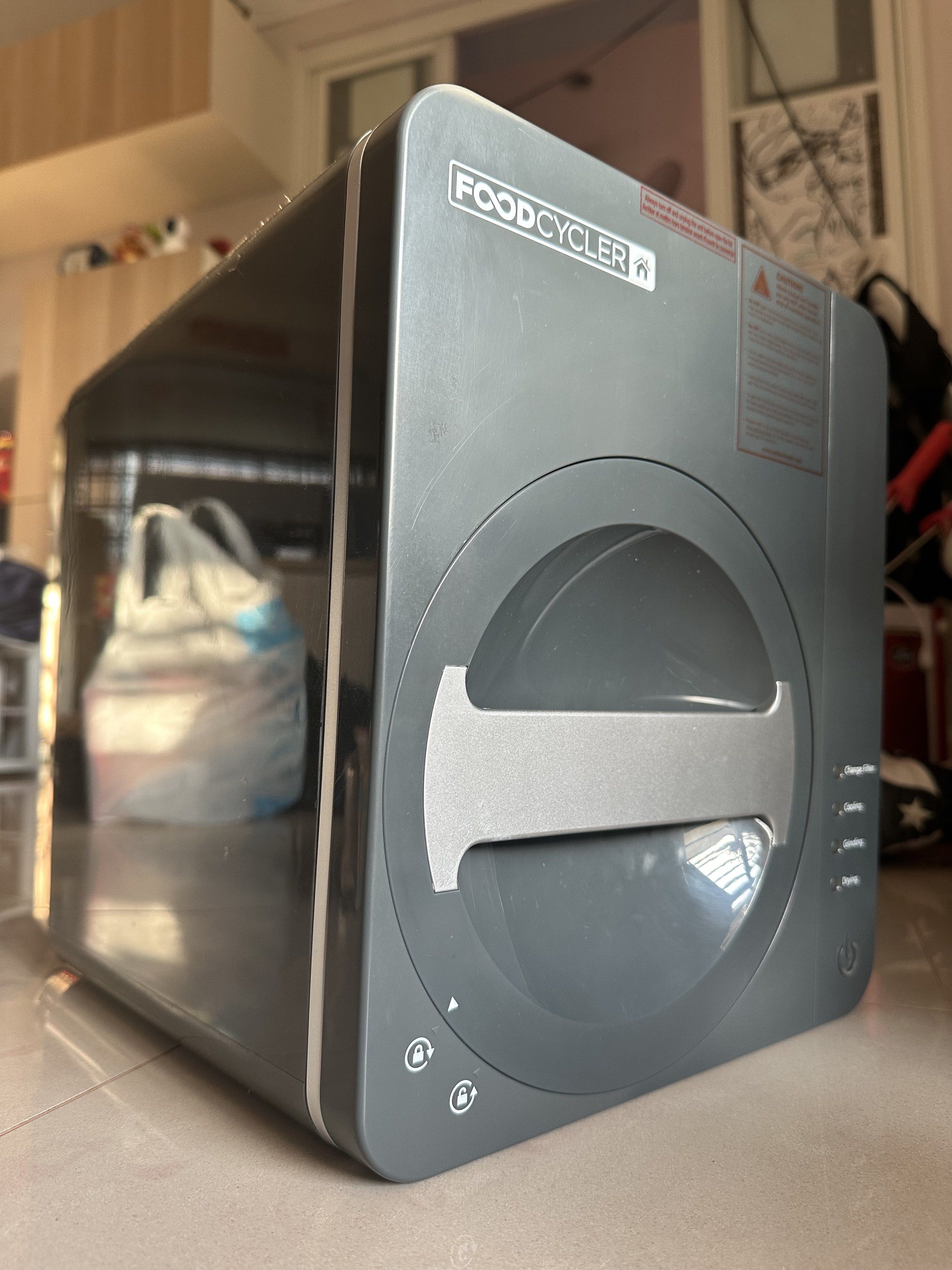 FoodCycler FC-30 Food Waste Recycler (with 110V→220V Transformer)