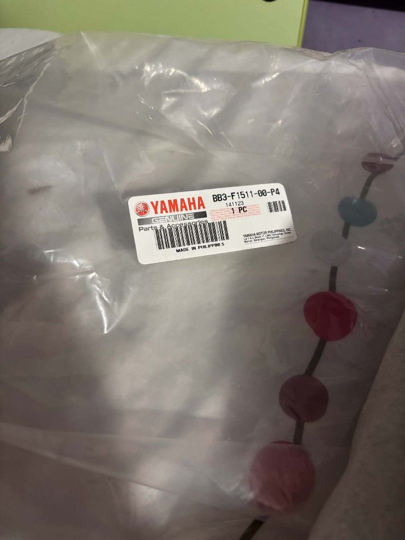 Front Fender Matte Black (Original Yamaha) (Category: Body Parts and Accessories) located in Rizal. Submitted by everythingfancy.ph (Listing ID 1418890775, Image 2). Description: .