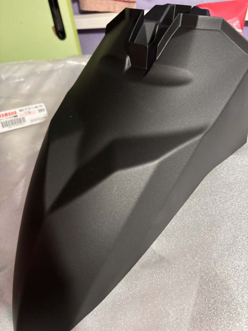 Front Fender Matte Black (Original Yamaha) (Category: Body Parts and Accessories) located in Rizal. Submitted by everythingfancy.ph (Listing ID 1418890775, Image 3). Description: .