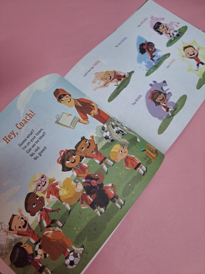 Hey, Coach! by Linda Ashman (Category: Storybooks) located in Santa Rosa. Submitted by thecoolkidsclub (Listing ID 1418868156, Image 3). Description: Learning something new takes courage — and a little patience. A lively, encouraging story about kids learning to play football with the help of a coach who reminds them that trying matters more than winning. Missed kicks, mixed feelings, and small victories all make an appearance as confidence grows