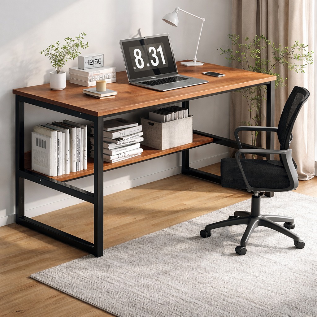 Home Office Work Desk | Study Room Writing Desk | Computer Table Desk ...