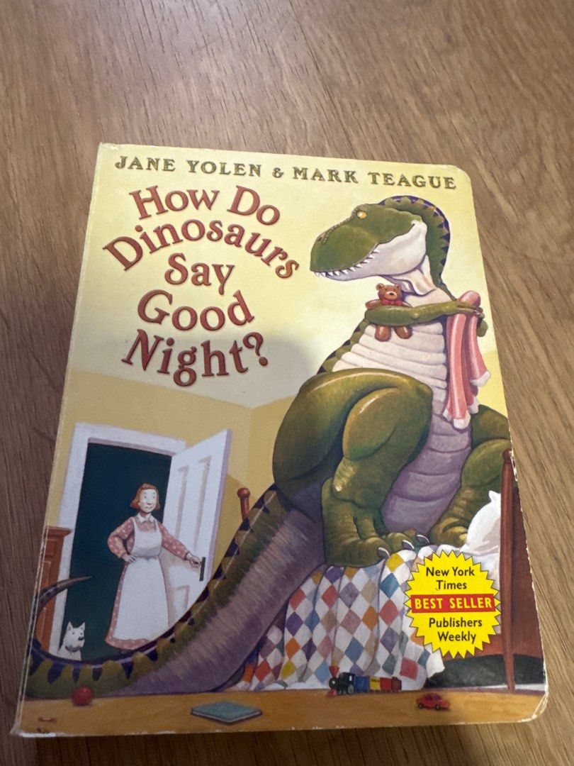 How Do Dinosaurs Say Good Night? Jane Yolen & Mark Teague Board Book ...