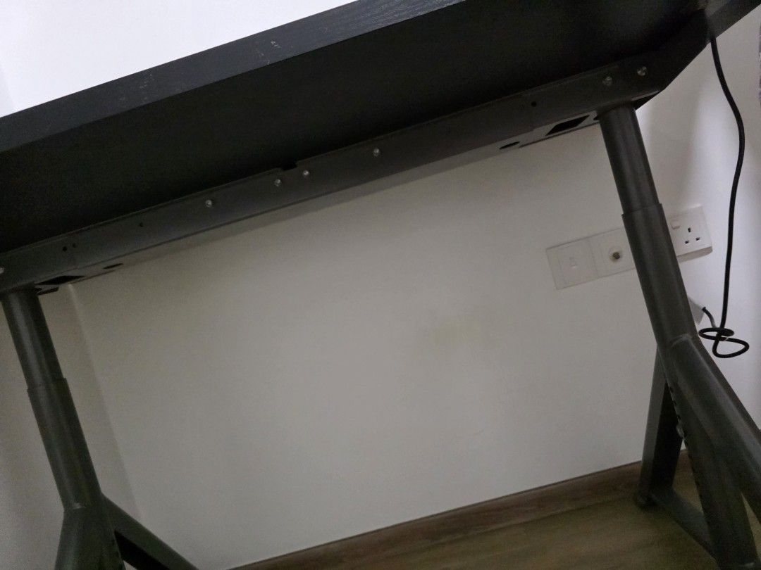 IKEA Study Table (Category: Tables & Sets) located in Singapore. Submitted by acessg (Listing ID 1418809413, Image 2). Description: self collect can be dismantled height can be adjusted manually.