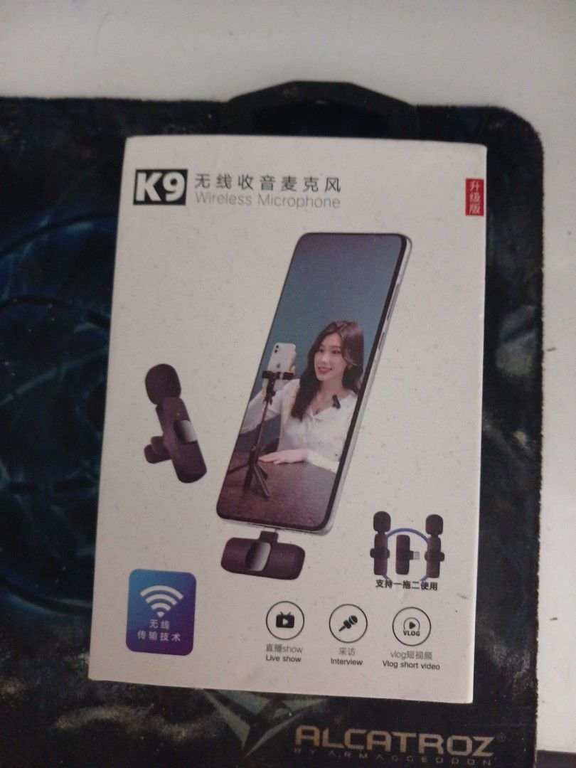 K9 Wireless Microphone for Vlogging
