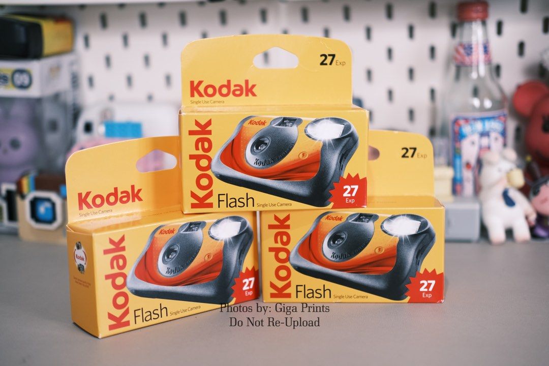 Kodak Flash Disposable Camera (Category: Cameras) located in Quezon City. Submitted by bdsdc1998 (Listing ID 1418844980, Image 1). Description: Kodak Flash Disposable Camera Php 1,199 Exposure - 27 Expiration: January 2027.