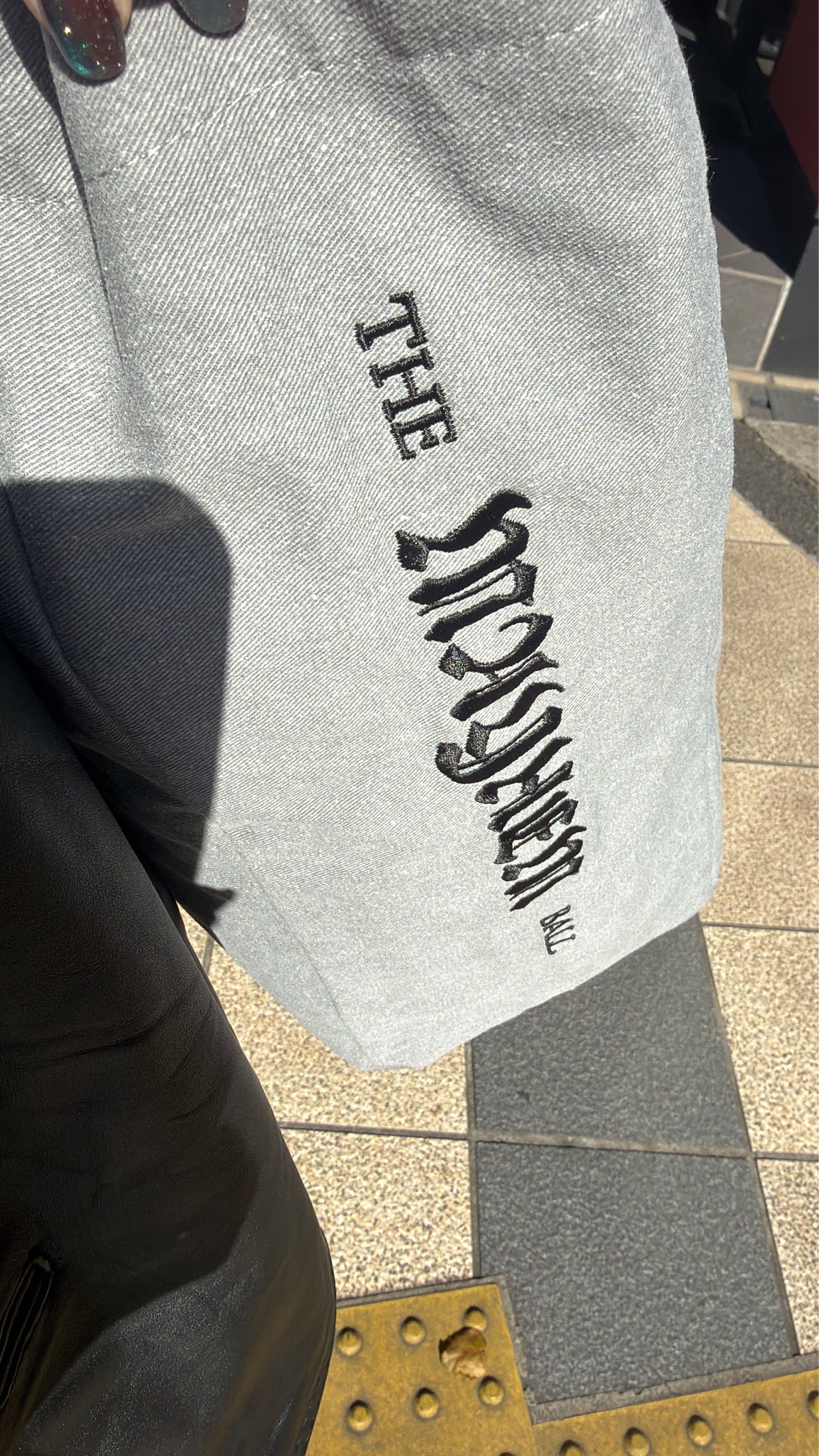 LADY Gaga Mayhem Tokyo Opera Haus Grey Atote Bag灰色帆布手提袋, 女