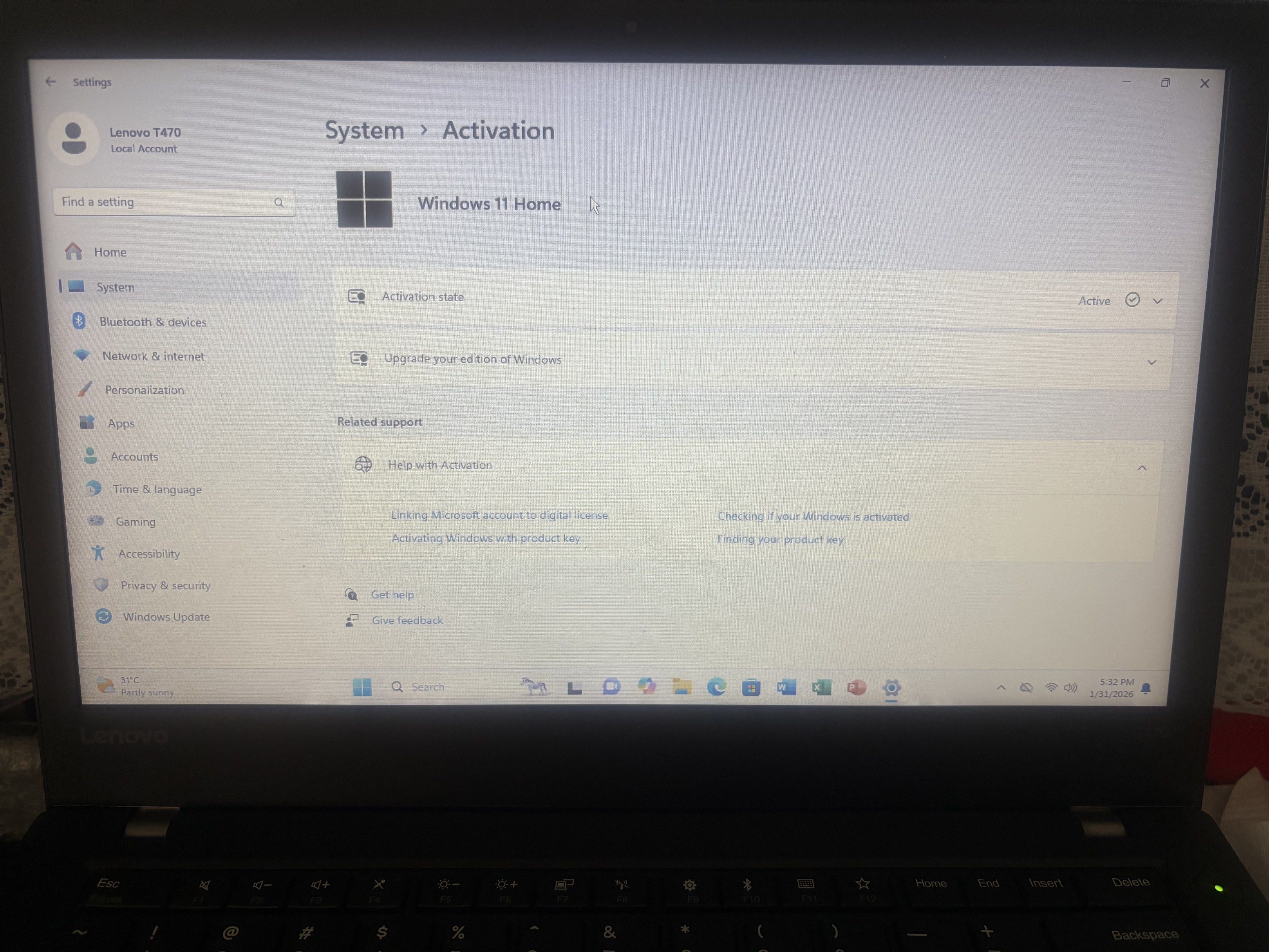Lenovo ThinkPad T470 Laptop - Windows 11442875566044620803