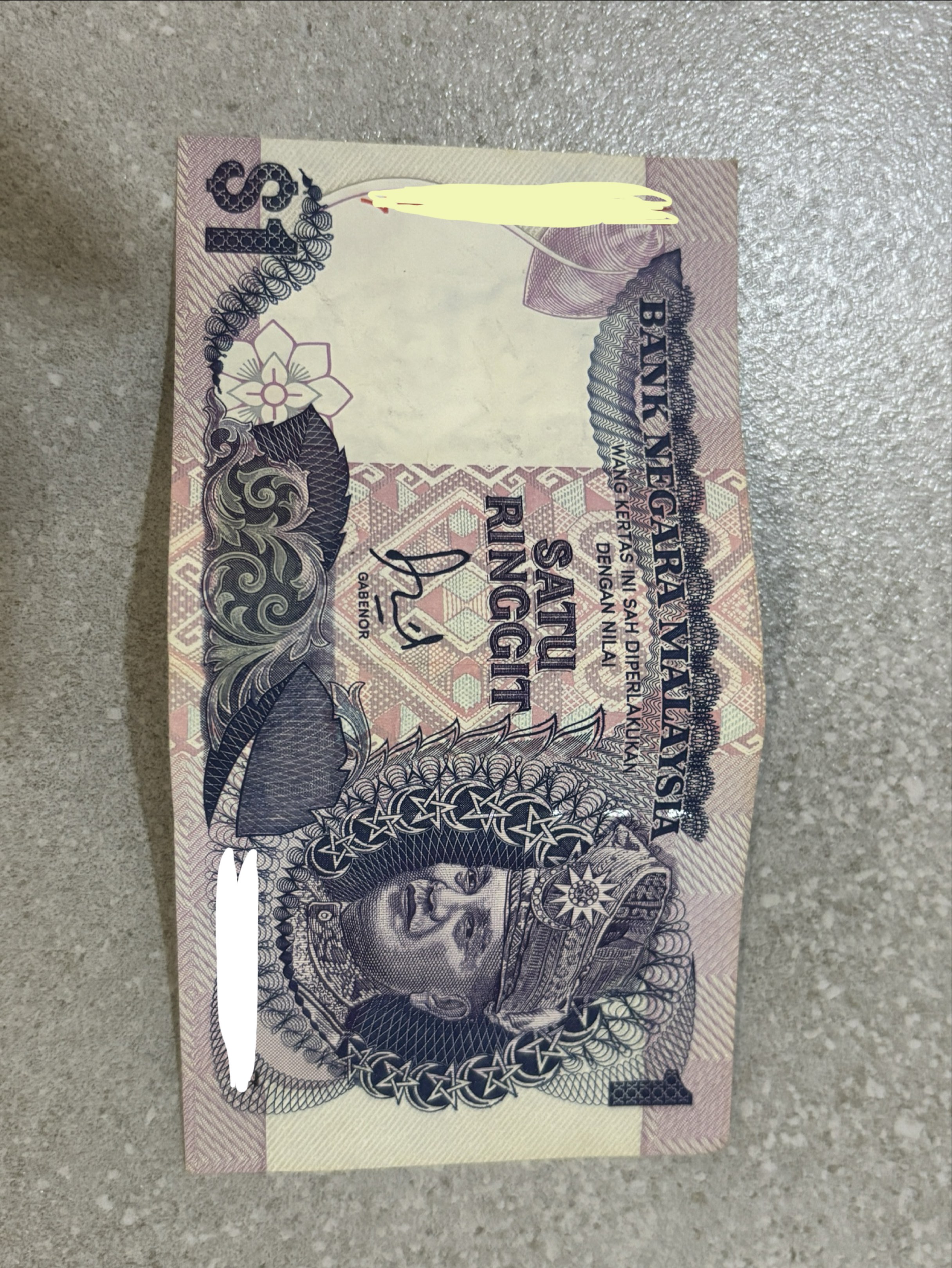 Satu Ribu Ringgit Malaysia Satu Ringgit Banknote, Hobbies & Toys, Collectibles ...